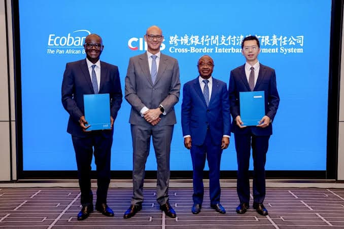 Ecobank Signs CIPS MoU to Deepen Renminbi Settlement Across 34 African Markets